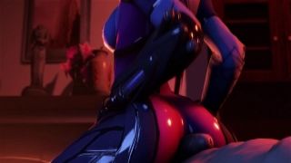 Hentai Shy Widowmaker Enjoys a Huge Thick Cock 3D Collection