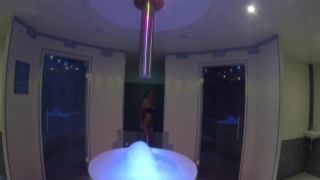 Flashing My Pussy, Boobs And Butt In A Sauna Spa