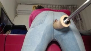 Webcam teen dildo machine ass fucking