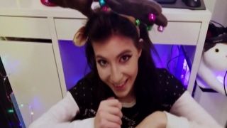 Kawaiii Kitten - Reindeer Sucking You Under Your Desk in HD